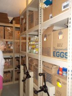 Oilfields Food Bank Welcomes New Shelves