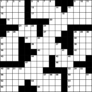 Crossword Puzzle ~ September 16th