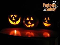 Partners for Safety on Patrol for Halloween