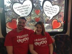 Romance along for the ride on Calgary Transit