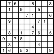 Sudoku Puzzle ~ March 28th, 2015