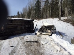 RCMP Whitecourt – Police Cruisers Rammed