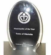 Okotoks Wins Southwest Alberta Tourism Award for Municipality of the Year