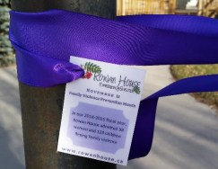Rowan House: Family Violence Prevention Month Wraps Up