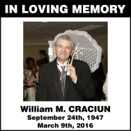 In Loving Memory of Willi Craciun