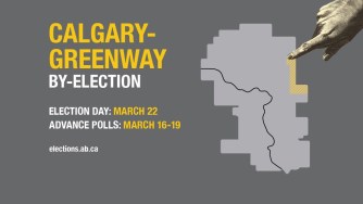 Advance polls begin for provincial by-election in Calgary-Greenway