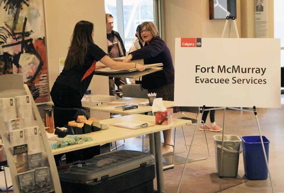 SAIT Opens Campus to Evacuees