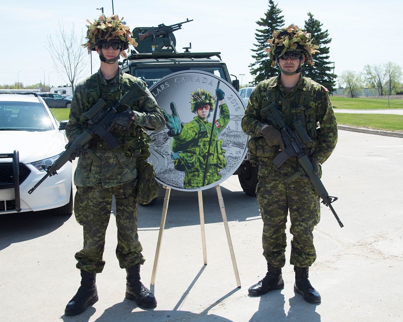 Military Honoured With ‘National Heroes’ Coin from Royal Canadian Mint