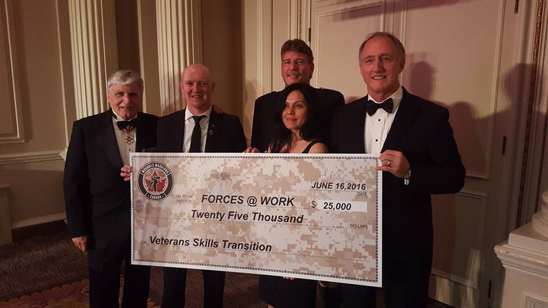 Wounded Warriors Canada Donates $25,000 to Forces@WORK
