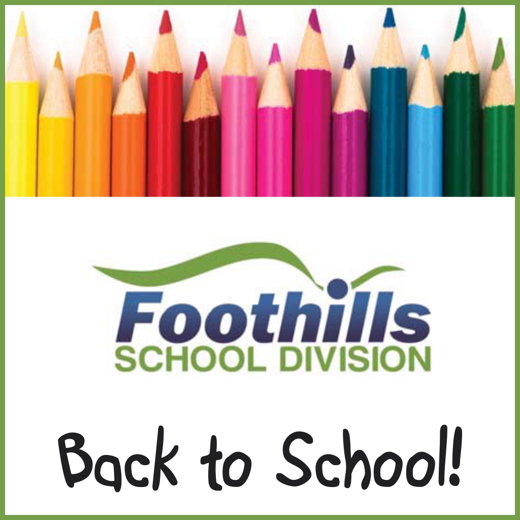 Foothills School Division Prepares for Back to School