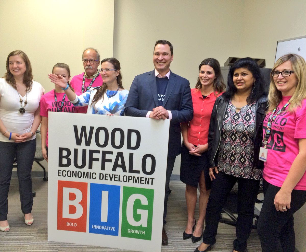 Regional Municipality of Wood Buffalo small business support statement from Minister Bilous