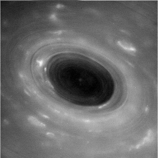 Cassini Dives Between Saturn and its Rings