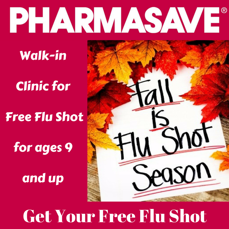 Pharmasave Black Diamond is offering FREE Flu Shots for ages 9 and up