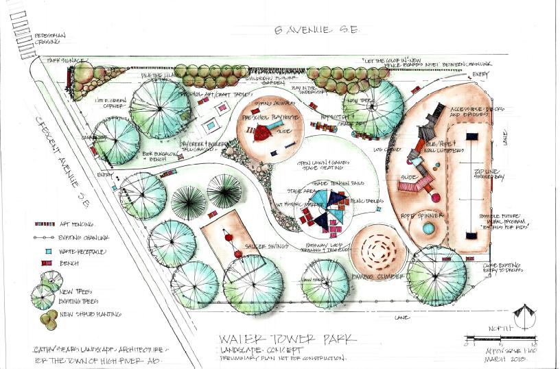 Submit your Feedback on the New High River Water Tower Park Design