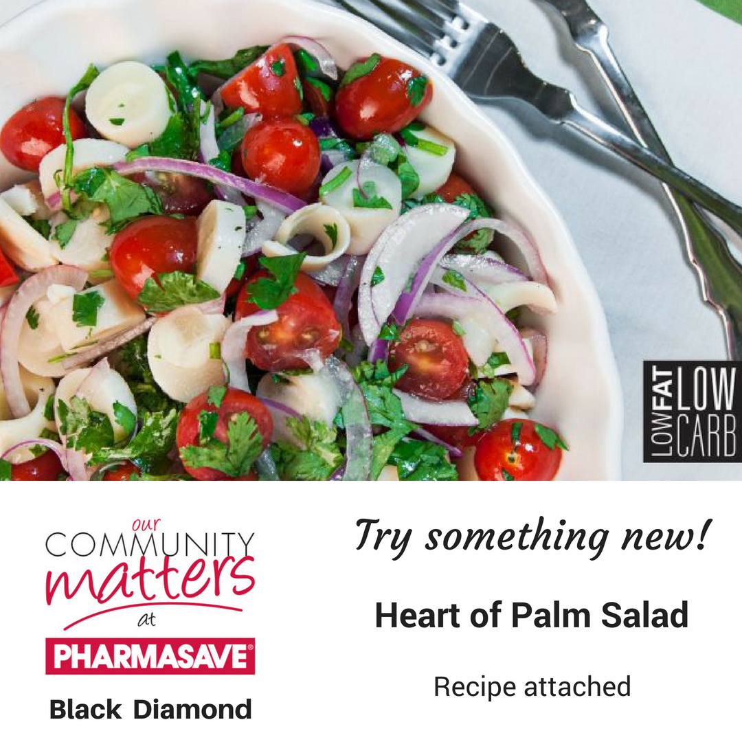Heart of Palm Salad Recipe ~ Low Fat Low Carb