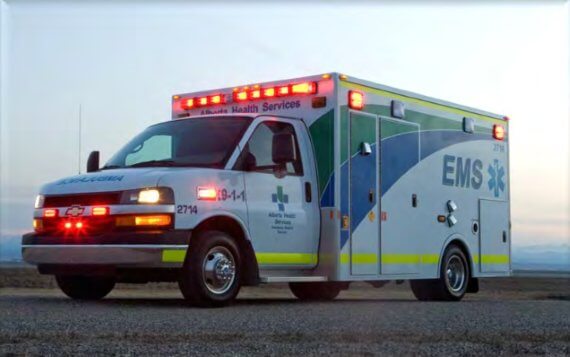 Alberta Liberal Leader David Khan and MLA Dr David Swann launch EMS Hotline