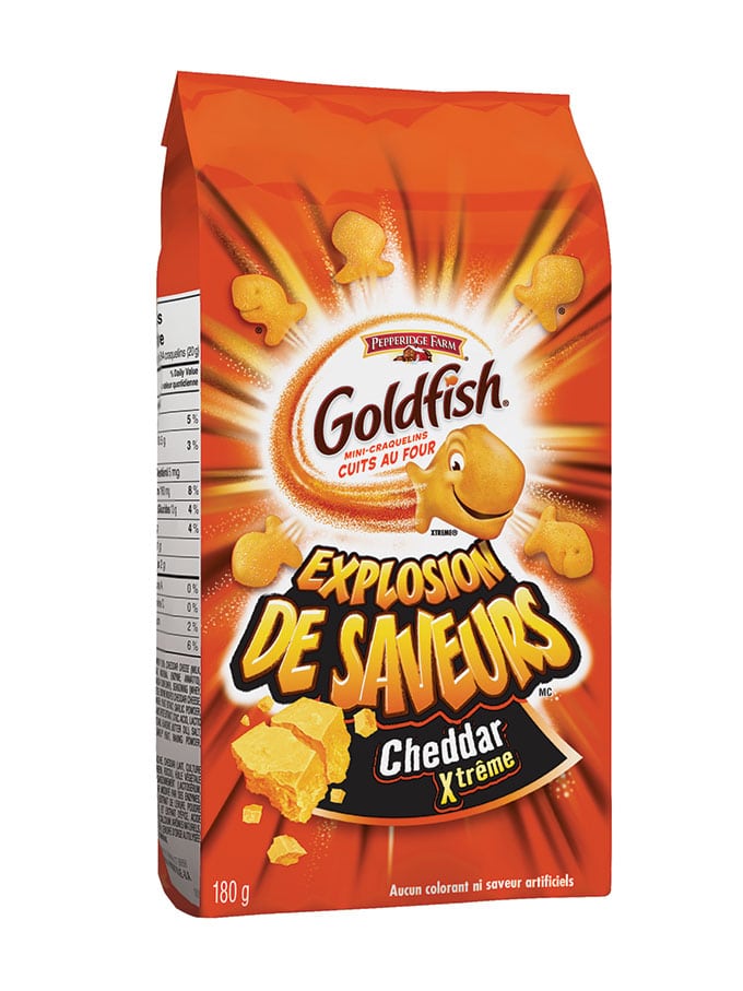 Pepperidge Farm brand Goldfish Flavour Blasted Xtreme Cheddar Crackers recalled due to Salmonella