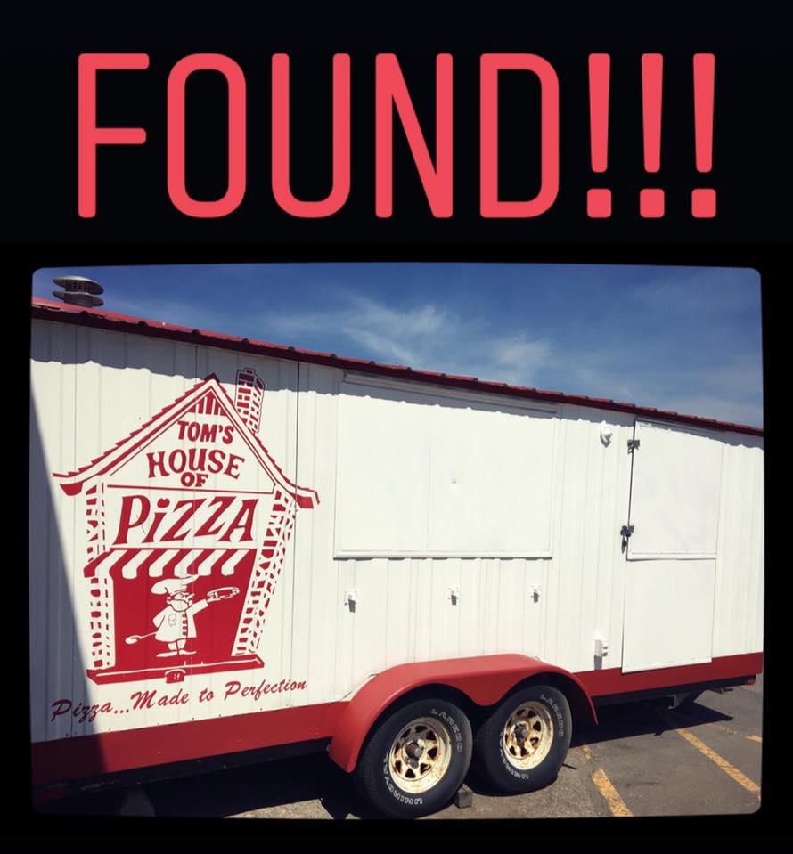 Stolen Okotoks Charity Pizza Trailer Found!