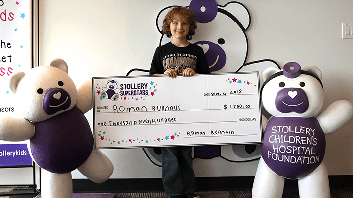 Athabasca Boy Thanks Stollery Children’s Hospital with $1,700 Donation
