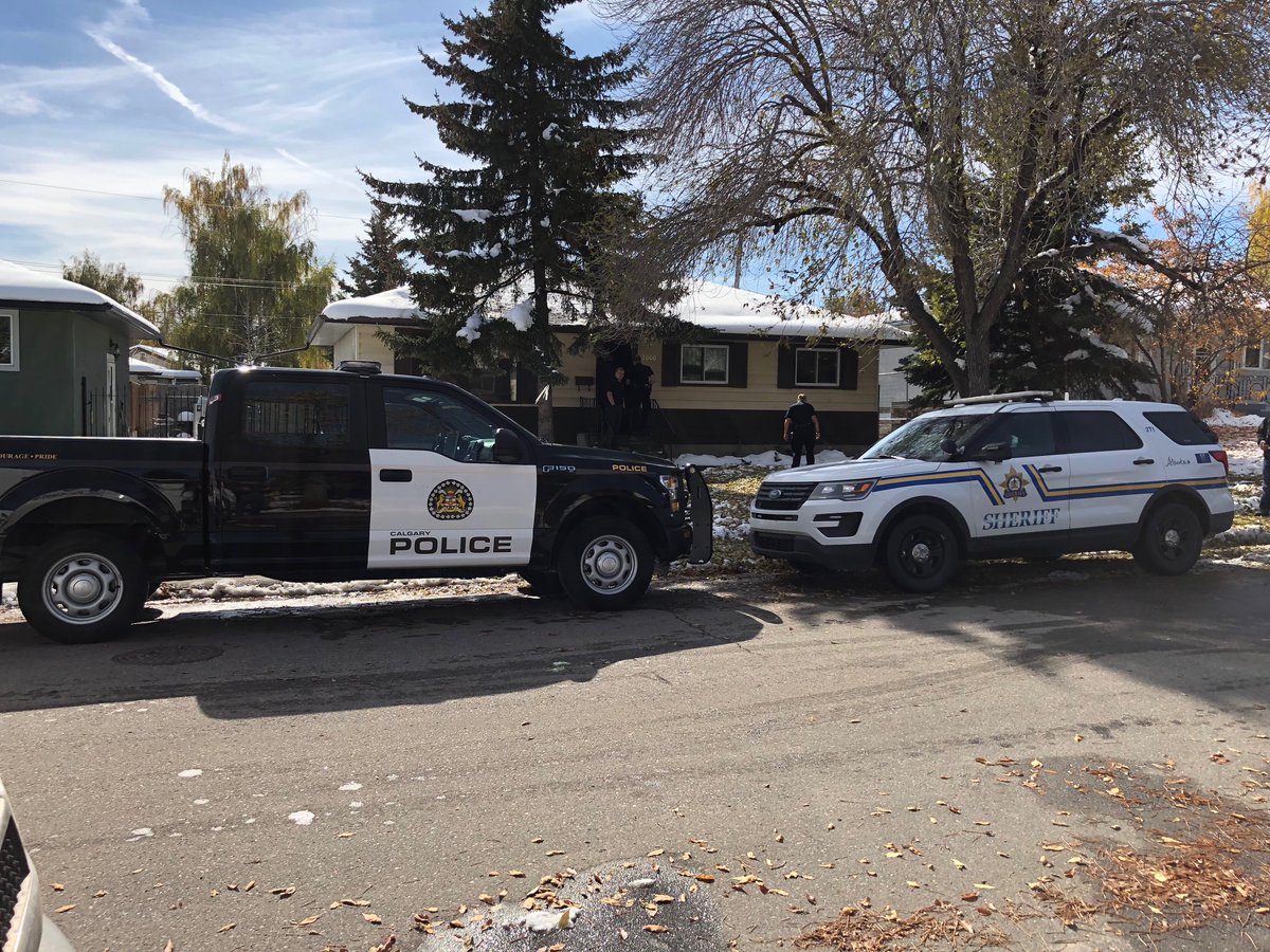 Sheriffs Close Calgary Drug House