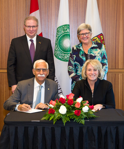Aga Khan University and University of Calgary Celebrate Partnership