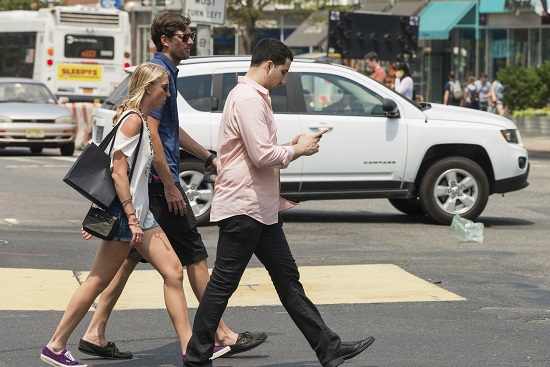 The Problem of Distracted Walking