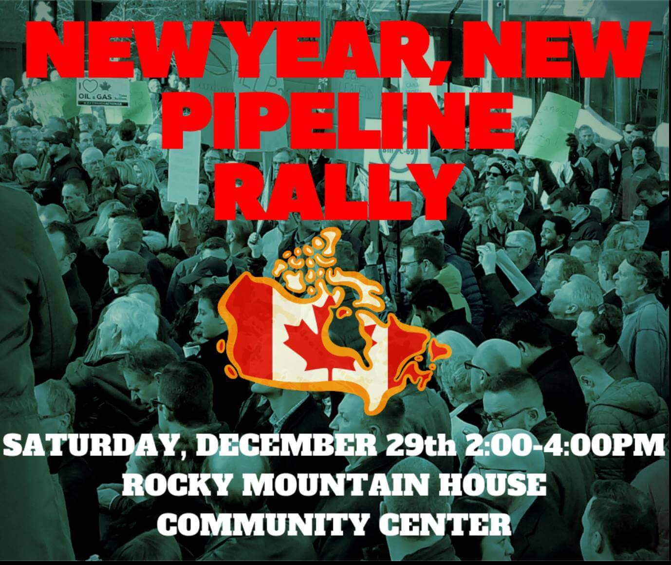 New Year, New Pipeline Rally in Support of Pipelines to Canadian Tidewater