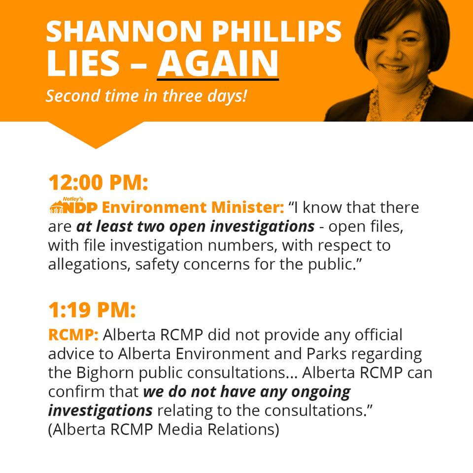 Will the Premier Remove her Lying Minister?