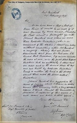 Planting the Seed to Name Calgary