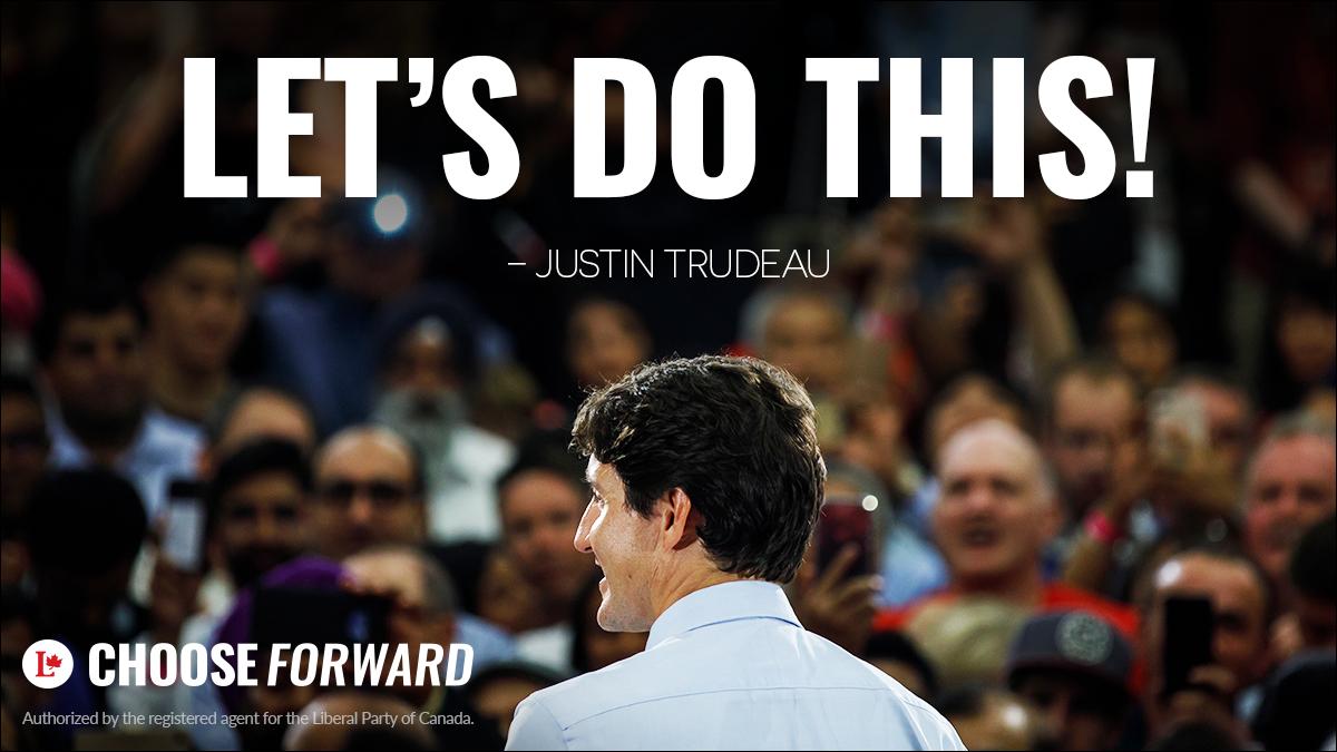 Team Trudeau Chooses to Move Forward