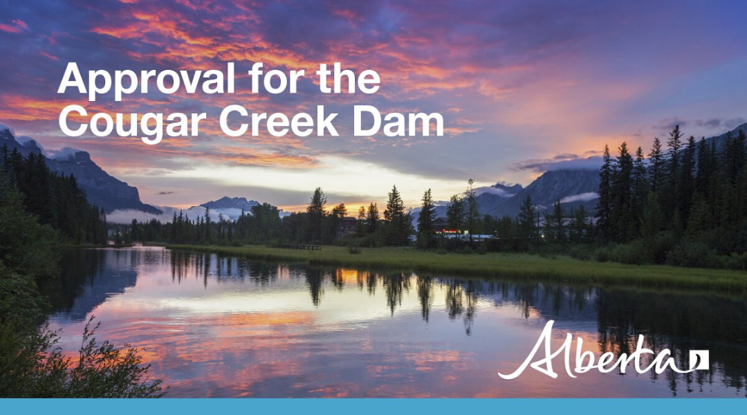 Key Approval for Canmore’s Cougar Creek Dam