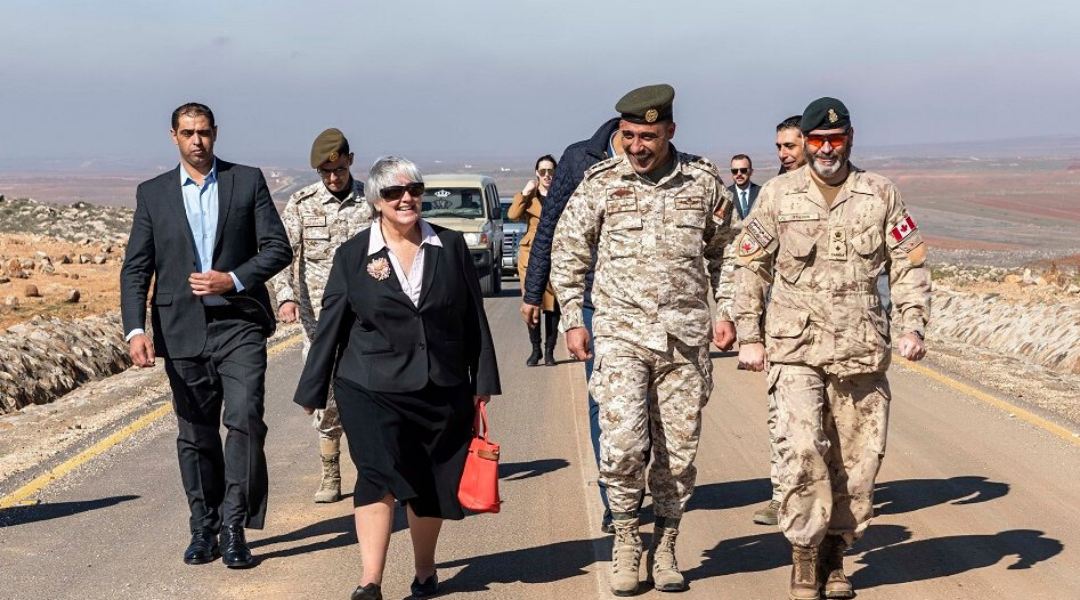 Ceremony in Jordan Marks the Completion of the Border Road Rehabilitation Project