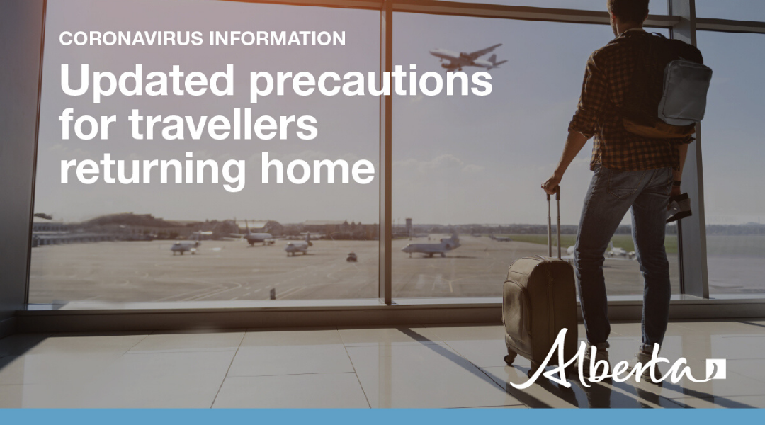 Coronavirus: Updated Precautions for Travellers Returning Home