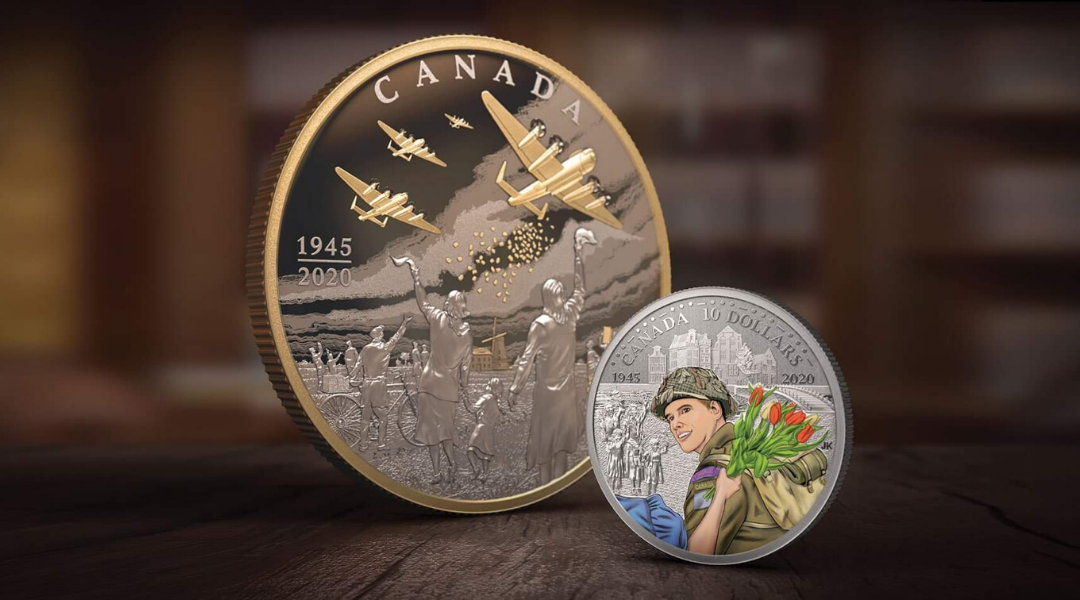 The Royal Canadian Mint Commemorates the 75th Anniversary of the Liberation of the Netherlands on its Newest Second World War Battlefront Series Fine Silver Coin