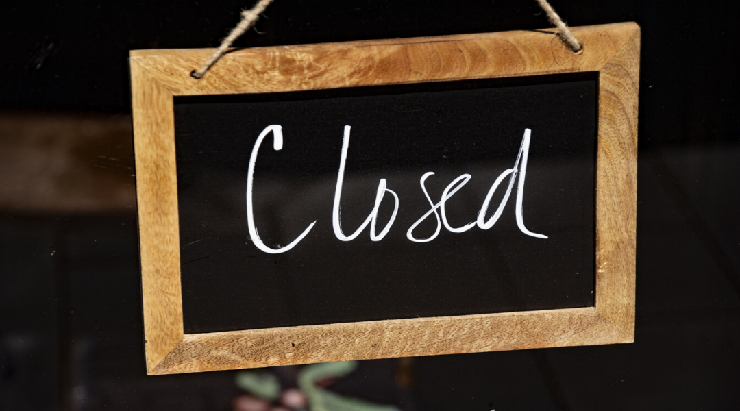 One Third of Shuttered SMEs Not Confident They Will Ever Reopen