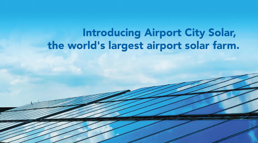 World’s-largest Airport Solar Farm Arriving at EIA
